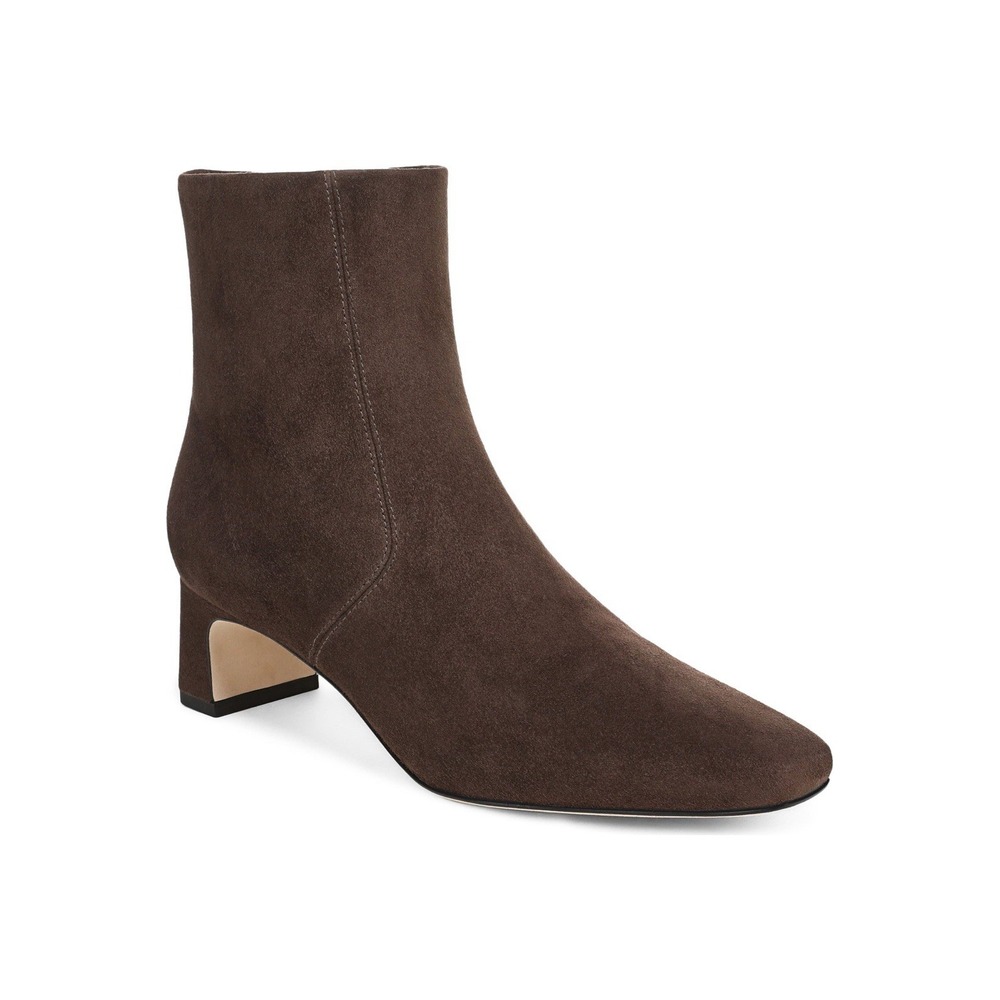 Vince Sutter Ankle Boots Bootie Suede Cacao Brown Women's US 10 - NEW
